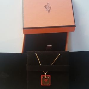 COPY - Hermes As De Coeur Pendant Necklace